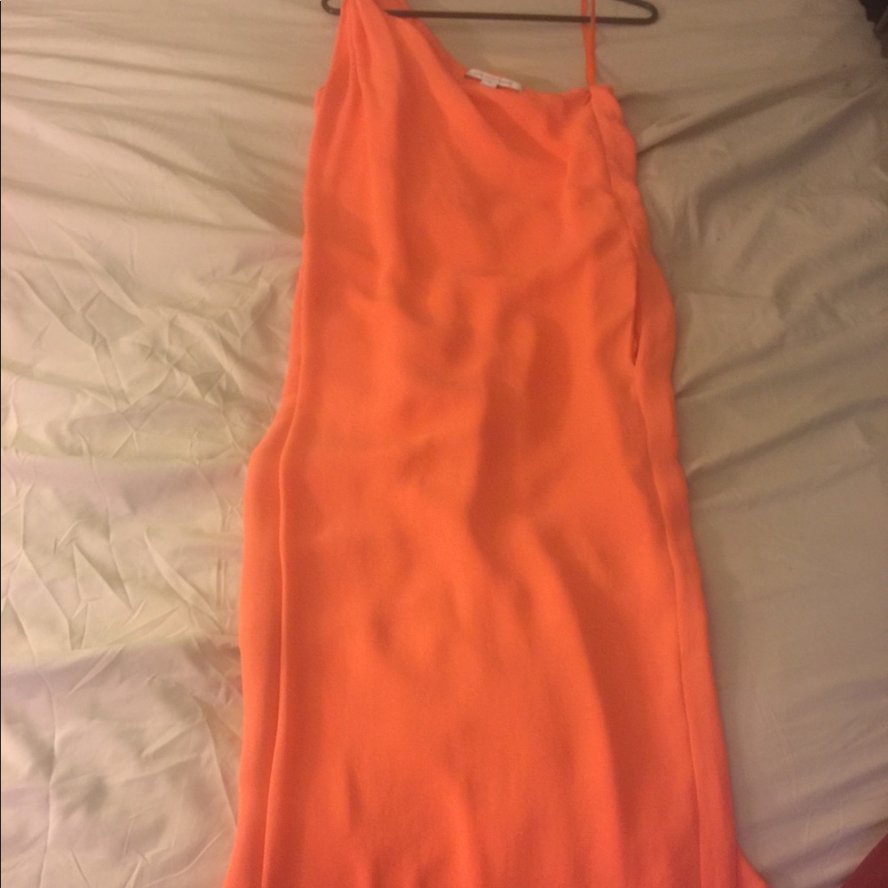 Diane von Furstenberg Long Coral Dress